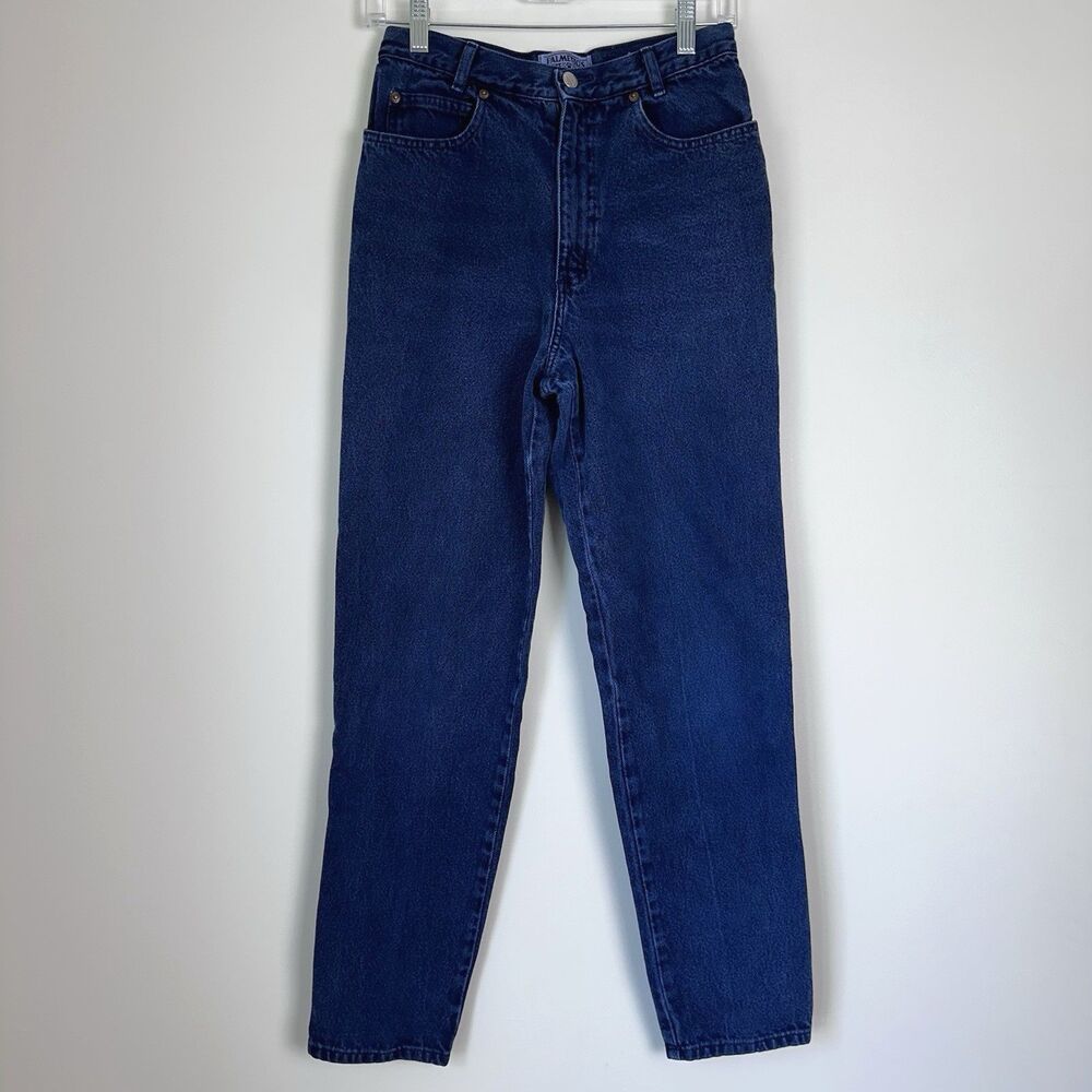 Palmetto's Jeans Womens 9 Blue Vintage High Rise Straight Leg Denim Jeans 90s
